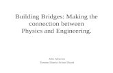 Building Bridges: Making the connection between Physics and Engineering.