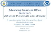 Advancing Cross Line Office Execution: Achieving the Climate Goal Strategy