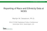 Reporting of Race and Ethnicity Data at NCES