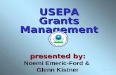 USEPA Grants Management