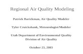 Regional Air Quality Modeling