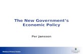 The New Government’s Economic Policy