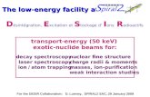 The low-energy facility at SPIRAL2