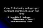 X-ray Polarimetry with gas proportional counters through rise-time
