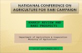 NATIOANAL CONFERENCE ON  AGRICULTURE FOR RABI  CAMPAIGN
