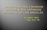 Kikuo Tashiro , J Marion Wright & the Japanese Hospital of Los Angeles
