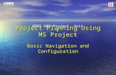 Project Planning Using MS Project