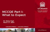 MCCQE Part I:  What to Expect