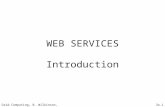 WEB SERVICES Introduction