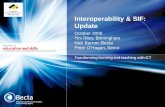 Interoperability & SIF: Update