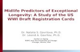 Midlife Predictors of Exceptional Longevity: A Study of the US WWI Draft Registration Cards