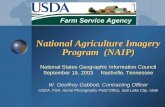 National Agriculture Imagery Program  (NAIP) National States Geographic Information Council