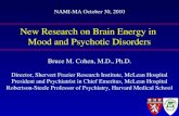New Research on Brain Energy in  Mood and Psychotic Disorders