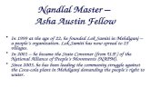Nandlal Master –  Asha Austin Fellow