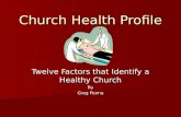Church Health Profile
