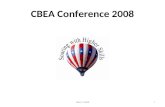 CBEA Conference 2008