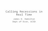 Calling Recessions in Real Time