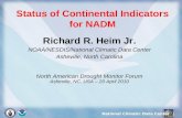 Status of Continental Indicators for NADM