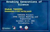 Breaking Generations of Silence