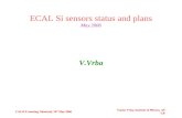 ECAL Si sensors status and plans May 2006