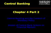 Central Banking and the Conduct of Monetary Policy