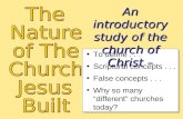 The  Nature  of The  Church  Jesus  Built