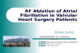 RF Ablation of Atrial Fibrillation in Valvular Heart Surgery Patients
