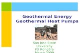 Geothermal Energy Geothermal Heat Pumps