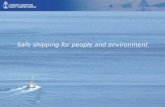 Safe shipping for people and environment