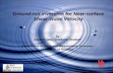 Ground-roll Inversion for Near-surface Shear-Wave Velocity