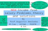 NEW :Income from salary-Problems,theory and solutions