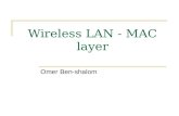 Wireless LAN - MAC layer
