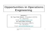Opportunities in Operations Engineering