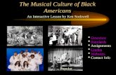 The Musical Culture of Black Americans