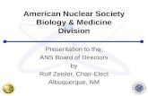 American Nuclear Society Biology & Medicine Division