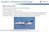Evolution of Embraer Aircraft Design