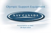 Olympic Support Equipment