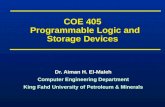 COE 405   Programmable Logic and Storage Devices