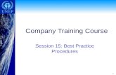 Company Training Course