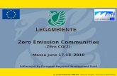 Zero Emission Communities -ZEro CO(2)- Massa June 17,18  2010