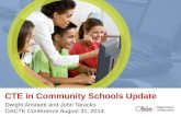 CTE in Community Schools Update