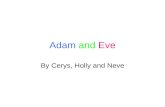 Adam and  Eve