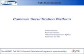Common Securitization Platform