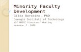 Minority Faculty Development