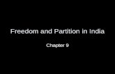 Freedom and Partition in India