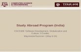Study Abroad Program (India)