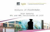 Analysis of  FLLLEX-Radar Oran Doherty RPL and WBL Facilitator at LYIT