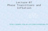 Lecture-07 Phase Transitions and Inflation