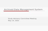 Archived Data Management System