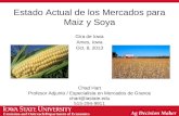 Estado Actual de los Mercados para Maiz y Soya